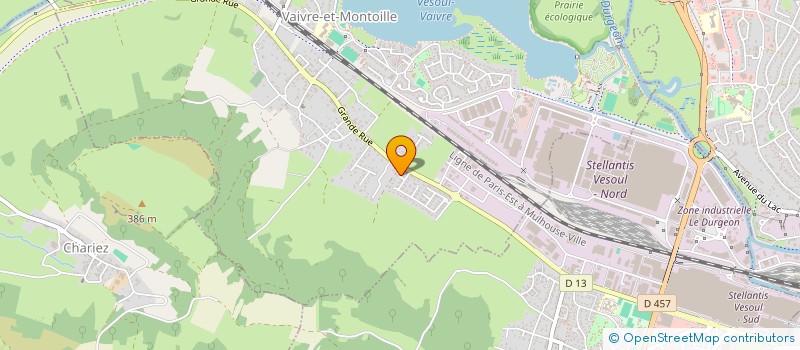 localisation de l'entreprise MONSIEUR LAURENT AUGUSTYNIAK  VAIVRE-ET-MONTOILLE