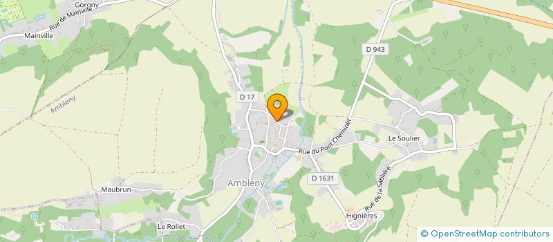 localisation de l'entreprise MONSIEUR LAURENT AVE  CIRY-SALSOGNE