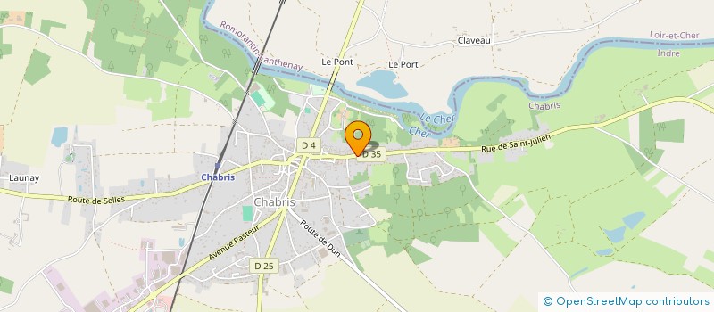 localisation de l'entreprise MONSIEUR LAURENT AVELINO à CHABRIS
