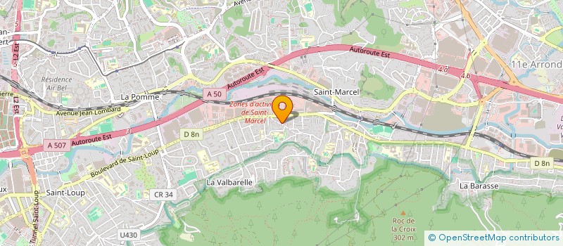 localisation de l'entreprise MONSIEUR LAURENT AVENTINY à MARSEILLE