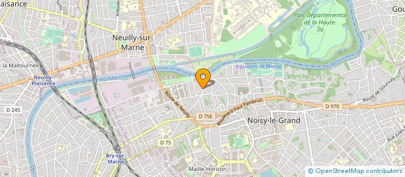 localisation de l'entreprise MONSIEUR LAURENT AVIGNON à NOISY-LE-GRAND