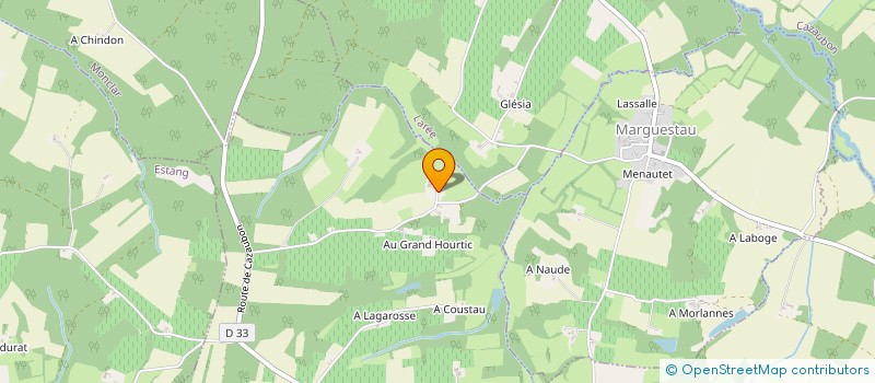 localisation de l'entreprise MONSIEUR LAURENT AYRAU  ESTANG