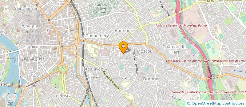 localisation de l'entreprise MONSIEUR LAURENT AZEMA à TOULOUSE