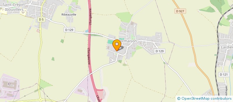 localisation de l'entreprise MONSIEUR LAURENT BACQUET  LORMAISON