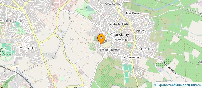 localisation de l'entreprise MONSIEUR LAURENT BADIE  CABESTANY