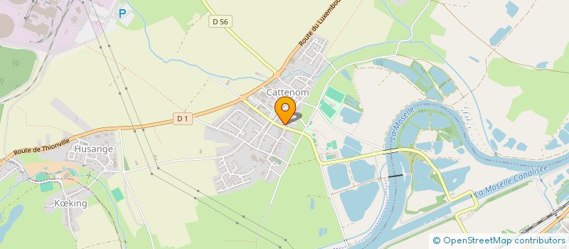 localisation de l'entreprise MONSIEUR LAURENT BADIN  MAIZIERES-LES-METZ