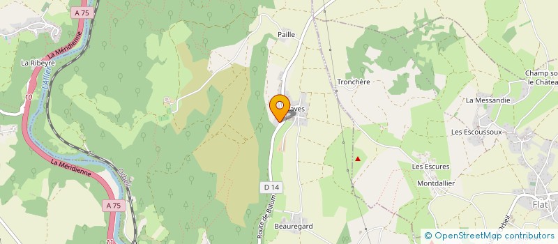 localisation de l'entreprise MONSIEUR LAURENT BADON  ORBEIL