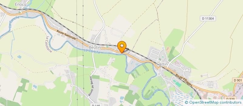 localisation de l'entreprise MONSIEUR LAURENT BAILLET  BEUTIN