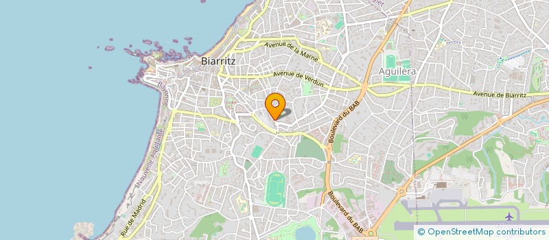 localisation de l'entreprise MONSIEUR LAURENT BALANGUE à BIARRITZ