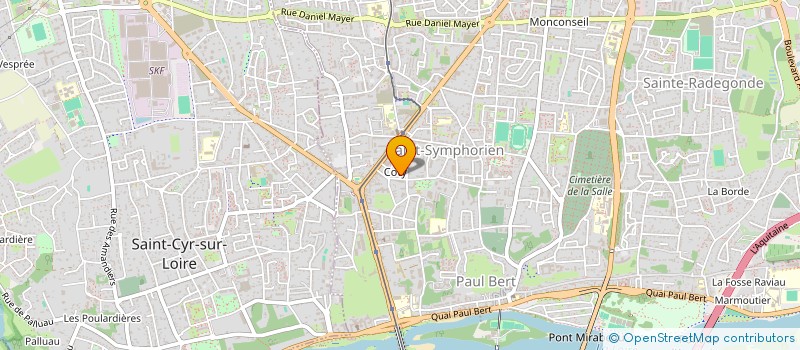 localisation de l'entreprise MONSIEUR LAURENT BALASSE  TOURS