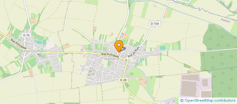 localisation de l'entreprise MONSIEUR LAURENT BALL  HATTEN