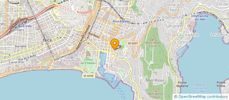 localisation de l'entreprise MONSIEUR LAURENT BALLET à NICE