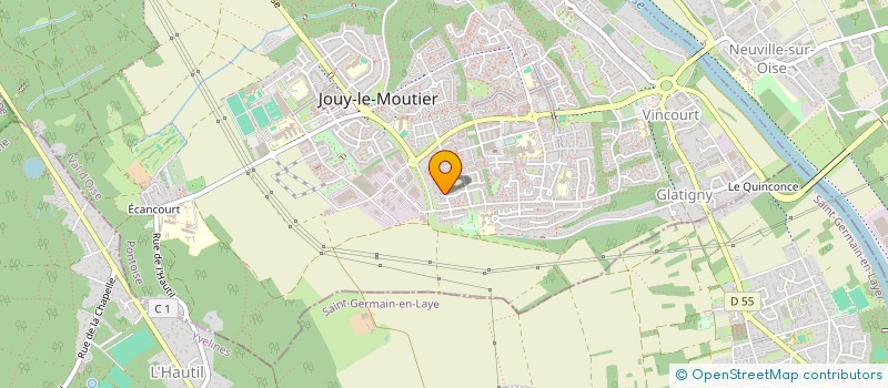 localisation de l'entreprise MONSIEUR LAURENT BALLOT à JOUY-LE-MOUTIER