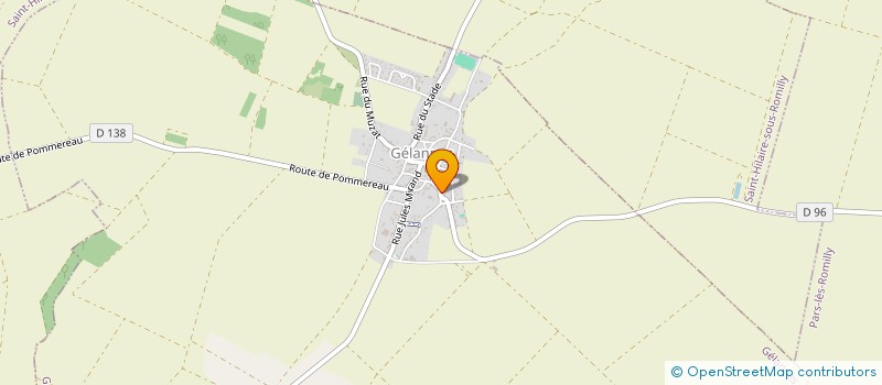 localisation de l'entreprise MONSIEUR LAURENT BANACH  GELANNES