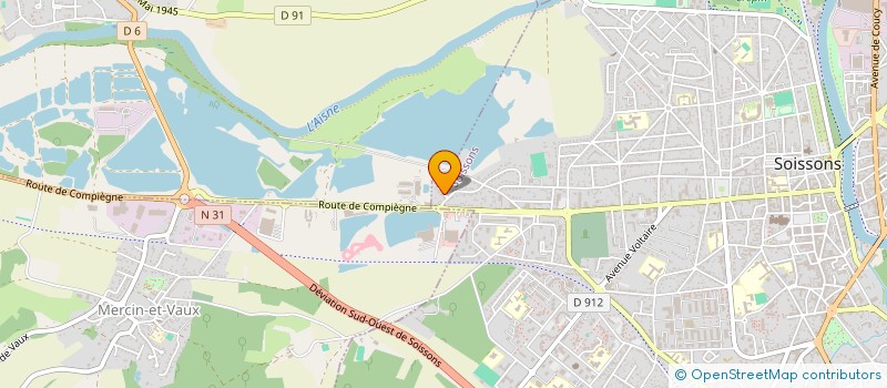 localisation de l'entreprise MONSIEUR LAURENT BANAS à SOISSONS