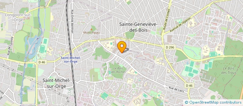 localisation de l'entreprise MONSIEUR LAURENT BAPAUME à SAINT-MICHEL-SUR-ORGE