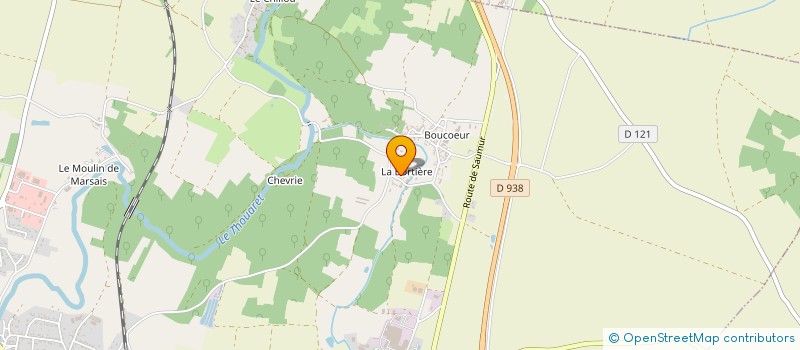 localisation de l'entreprise MONSIEUR LAURENT BARANGER  SAINT-VARENT