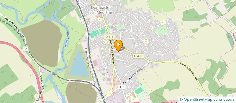 localisation de l'entreprise MONSIEUR LAURENT BARBA  DOMBASLE SUR MEURTHE