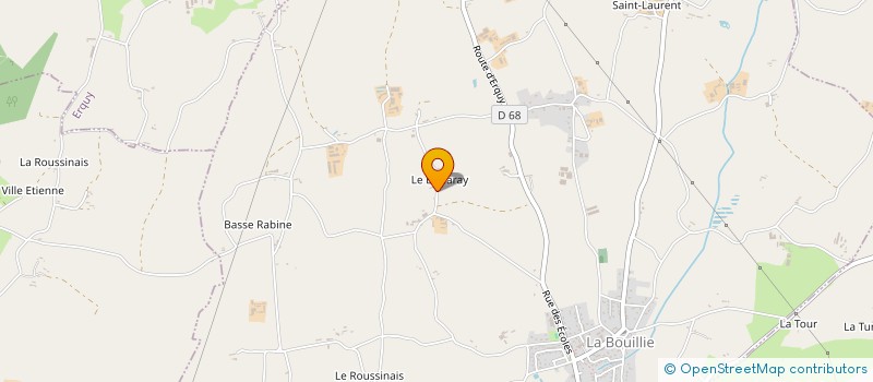 localisation de l'entreprise MONSIEUR LAURENT BARBEDIENNE  LA BOUILLIE