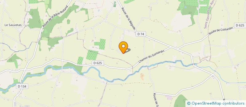 localisation de l'entreprise MONSIEUR LAURENT BARBEYER  SAINT-GERVAIS-SUR-ROUBION