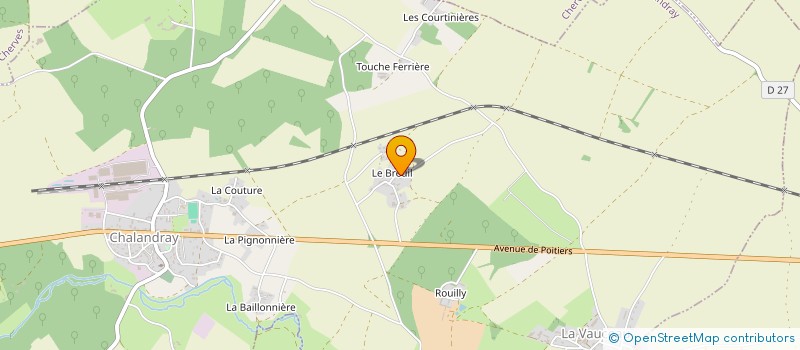 localisation de l'entreprise MONSIEUR LAURENT BARBIER  BERUGES