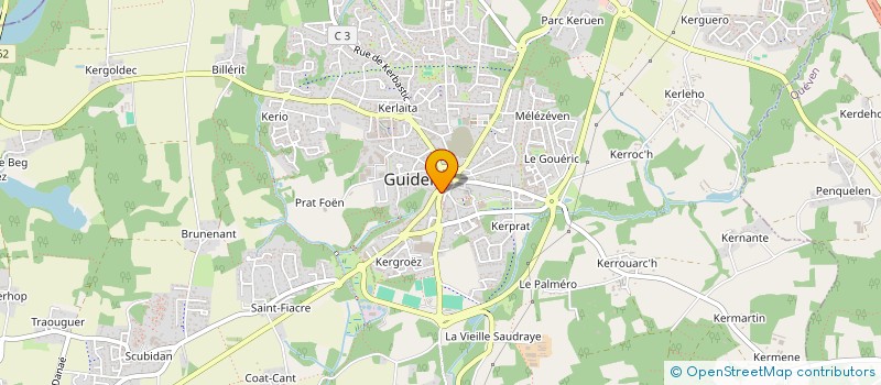 localisation de l'entreprise MONSIEUR LAURENT BARBOTIN  GUIDEL