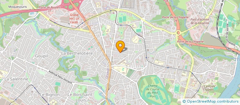 localisation de l'entreprise MONSIEUR LAURENT BARBUT à NANTES