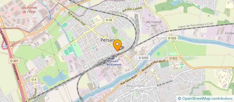 localisation de l'entreprise MONSIEUR LAURENT BARCELO  PERSAN