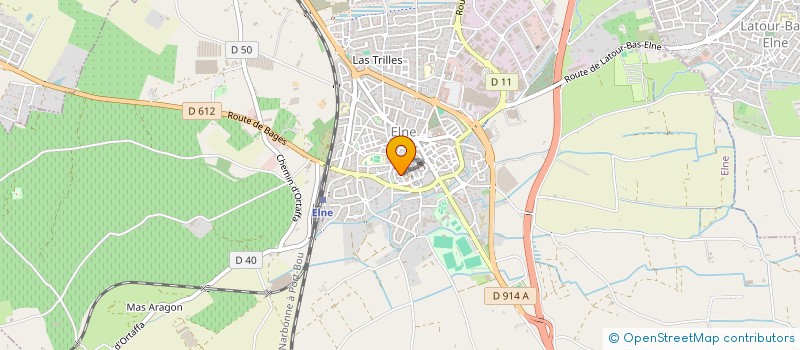 localisation de l'entreprise MONSIEUR LAURENT BARGE à ELNE