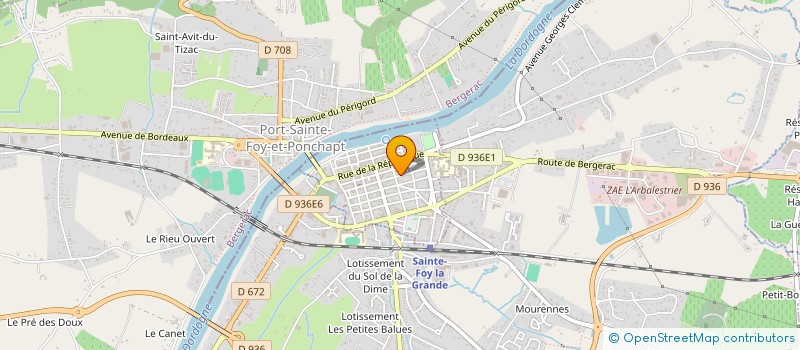 localisation de l'entreprise MONSIEUR LAURENT BARRABES  SAINT-PHILIPPE-DU-SEIGNAL