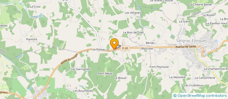 localisation de l'entreprise MONSIEUR LAURENT BARRE à SAINT-GENIES