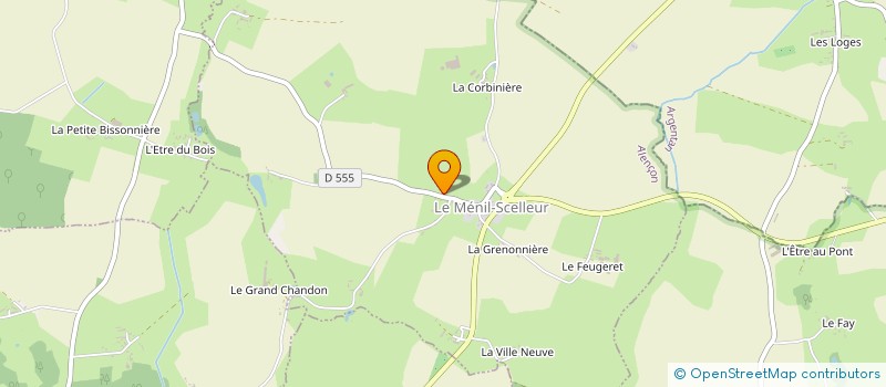 localisation de l'entreprise MONSIEUR LAURENT BARROCHE à LE MENIL-SCELLEUR