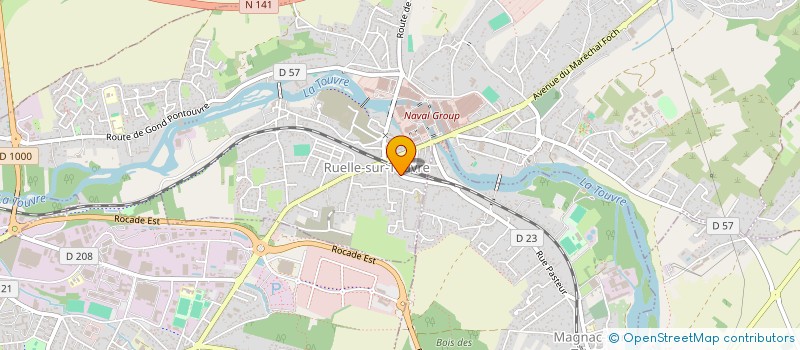 localisation de l'entreprise MONSIEUR LAURENT BARRUCHE à MAGNAC-SUR-TOUVRE