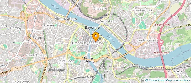 localisation de l'entreprise MONSIEUR LAURENT BART à BAYONNE