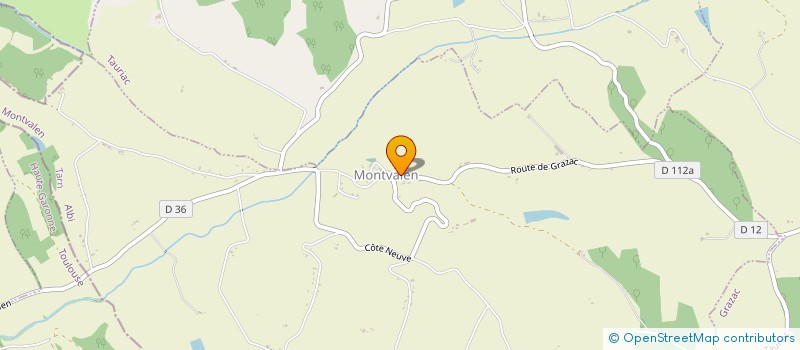 localisation de l'entreprise MONSIEUR LAURENT BARTHE  SAINT-URCISSE