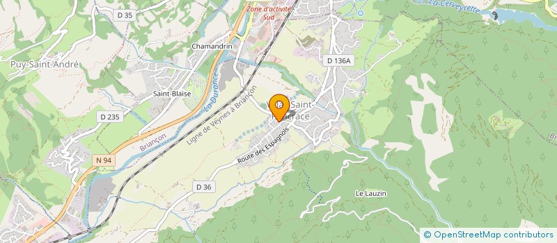 localisation de l'entreprise MONSIEUR LAURENT BARTHET à VILLAR-SAINT-PANCRACE