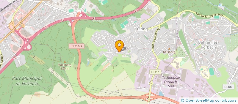 localisation de l'entreprise MONSIEUR LAURENT BARTZ  TING