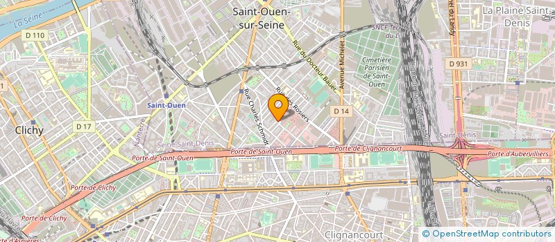 localisation de l'entreprise MONSIEUR LAURENT BASSET à SAINT-OUEN-SUR-SEINE