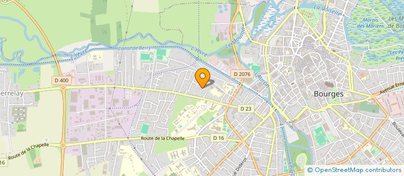localisation de l'entreprise MONSIEUR LAURENT BASSET à BOURGES