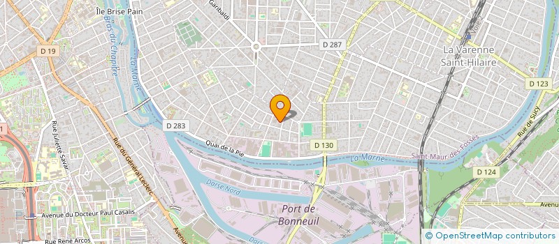 localisation de l'entreprise MONSIEUR LAURENT BASSI à SAINT-MAUR-DES-FOSSES