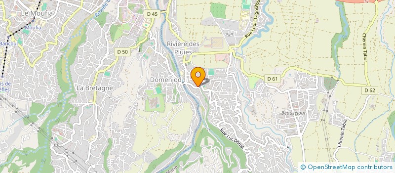 localisation de l'entreprise MONSIEUR LAURENT BASSO  SAINTE-MARIE