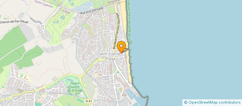 localisation de l'entreprise MONSIEUR LAURENT BASSOLS  SAINT-CYPRIEN