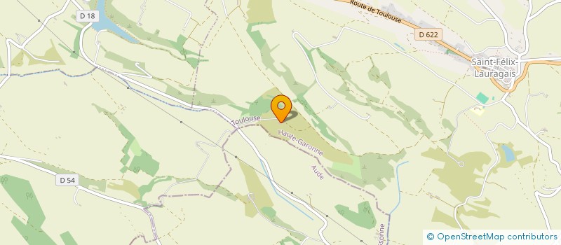 localisation de l'entreprise MONSIEUR LAURENT BASTIDE  ST FELIX LAURAGAIS