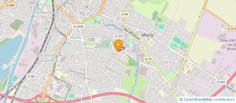 localisation de l'entreprise MONSIEUR LAURENT BASUYAUX à MARLY