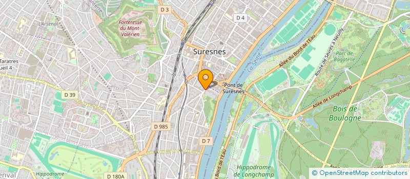 localisation de l'entreprise MONSIEUR LAURENT BATONNIER à SURESNES