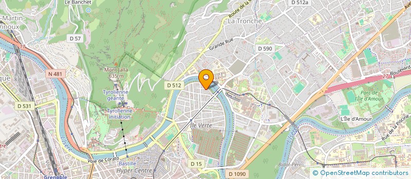 localisation de l'entreprise MONSIEUR LAURENT BAUBIL à MEYLAN