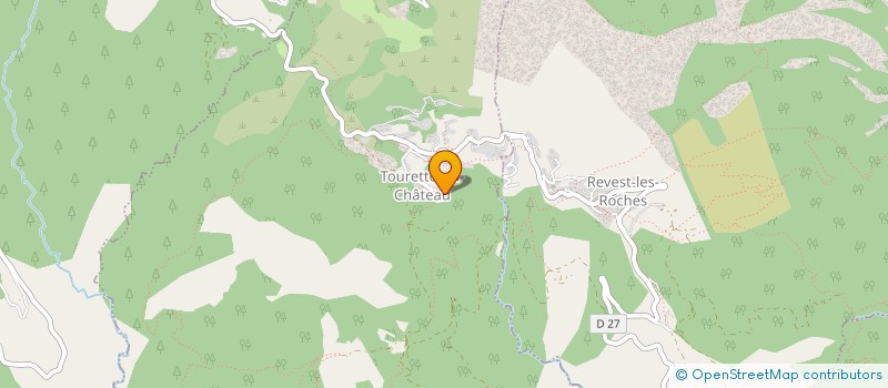 localisation de l'entreprise MONSIEUR LAURENT BAUDOIN à TOURETTE-DU-CHATEAU