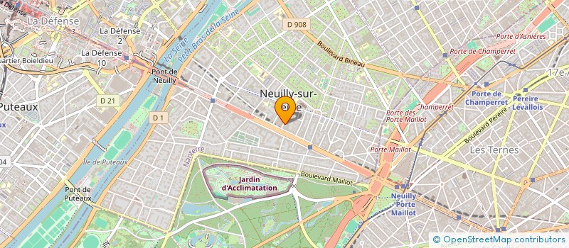 localisation de l'entreprise MONSIEUR LAURENT BAUDONNET à NEUILLY-SUR-SEINE