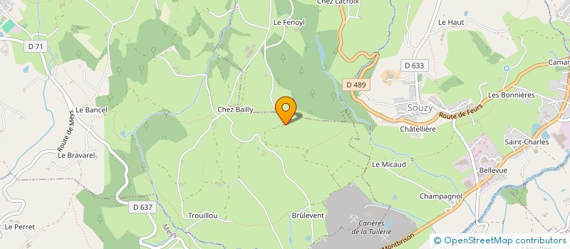 localisation de l'entreprise MONSIEUR LAURENT BAUDUCCO  LES HALLES