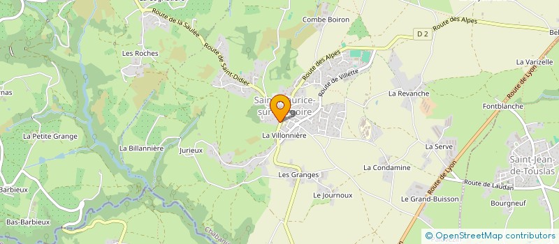 localisation de l'entreprise MONSIEUR LAURENT BAUFOCHET à CHABANIERE